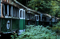 Abandoned Boston T Trolleys