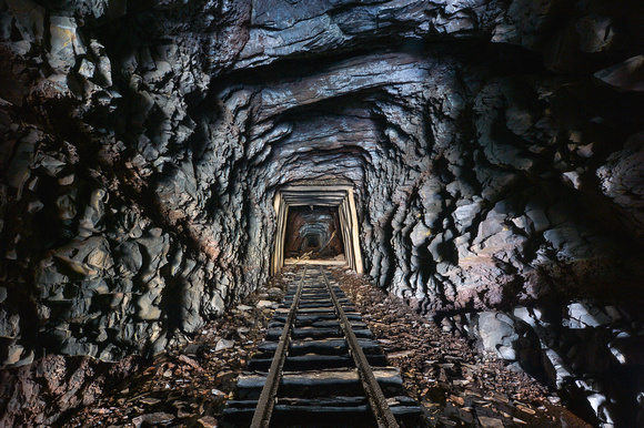 Wrays Hill Tunnel, East Broad Top Railroad, PA