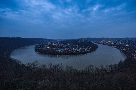 View of the Monongahela from Coal Center